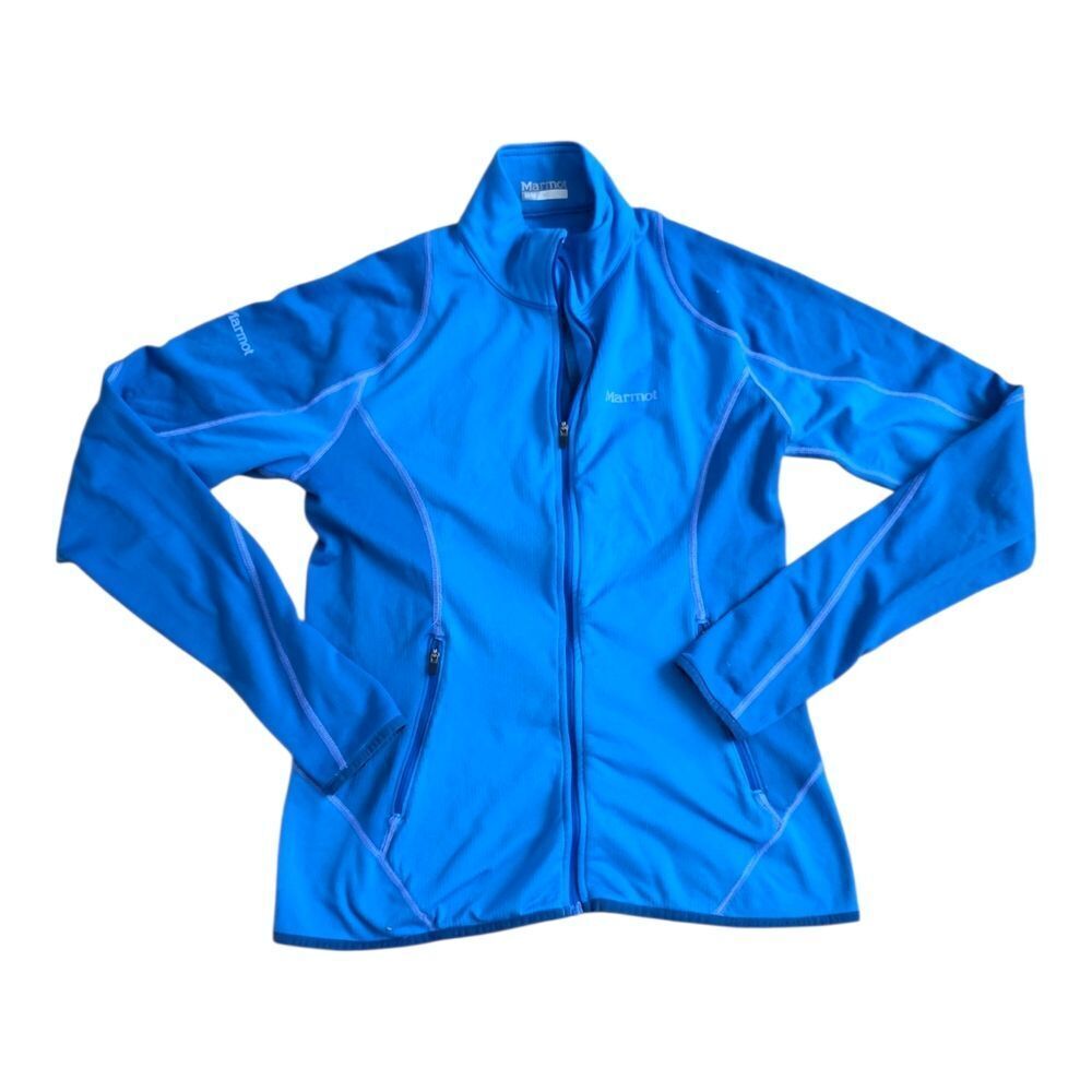 Marmot Women's Blue Full Zip Athletic Jacket M